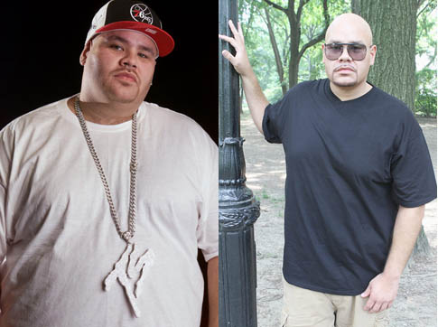 Fat Joe before and after he lost 100 lbs