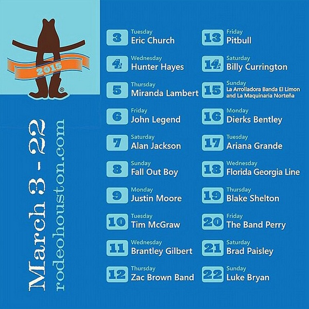 Rodeo Houston Lineup