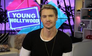 Chad Michael Murray Visits Young Hollywood Studio
