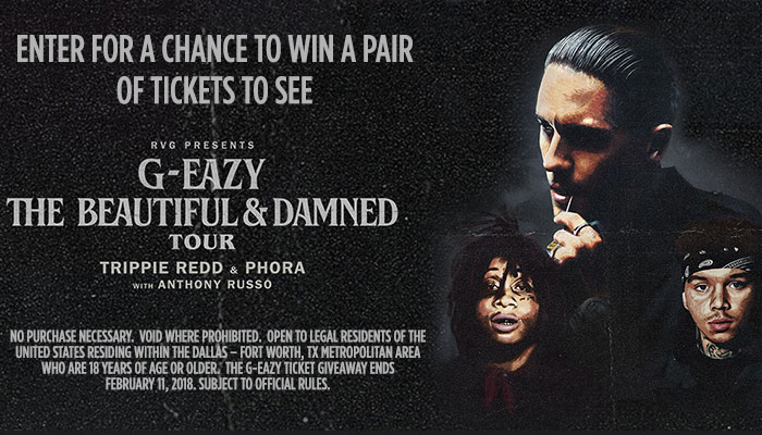 g eazy ticket giveaway