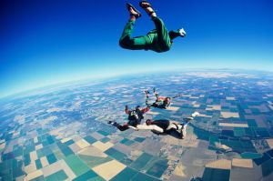 Skydiving