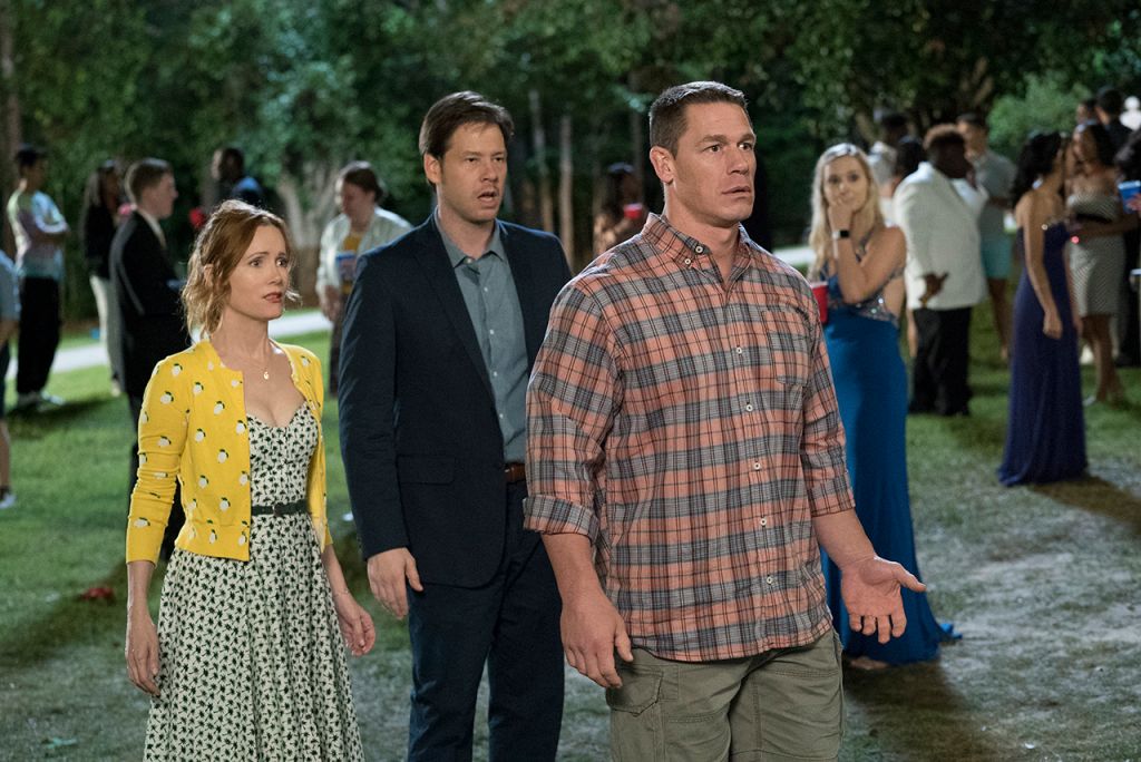Leslie Mann, Ike Barinholtz and John Cena In 'Blockers'
