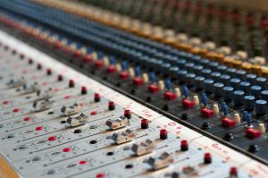 mixing board