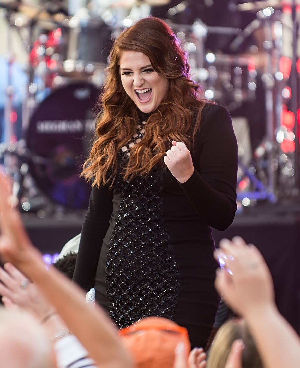Meghan Trainor performs on NBC's 'Today' show at Rockefeller Center in New York