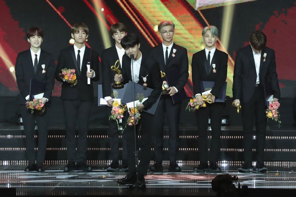 2018 Korean Popular Culture And Arts Awards In Seoul