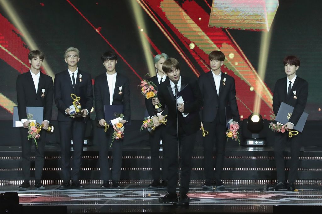 2018 Korean Popular Culture And Arts Awards In Seoul