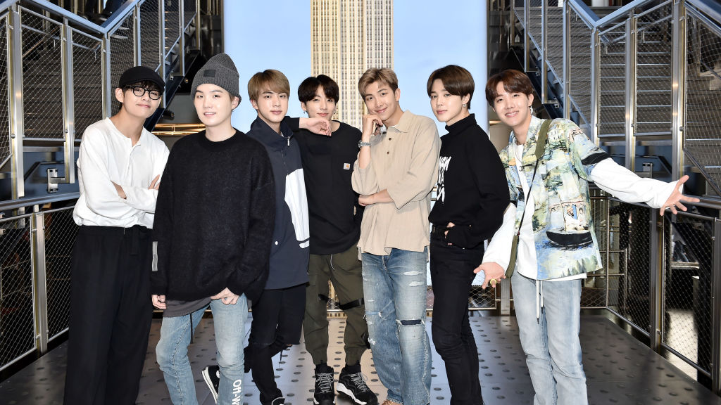 Empire State Building Hosts K-Pop Group BTS