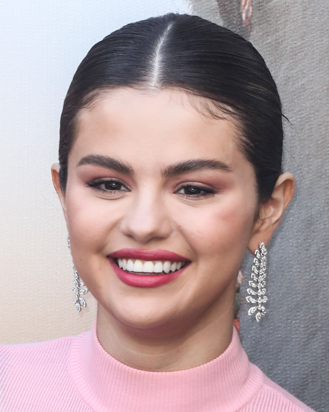 Singer Selena Gomez wearing Givenchy arrives at the Los Angeles Premiere Of Universal Pictures' 'Dolittle' held at the Regency Village Theatre on January 11, 2020 in Westwood, Los Angeles, California, United States.