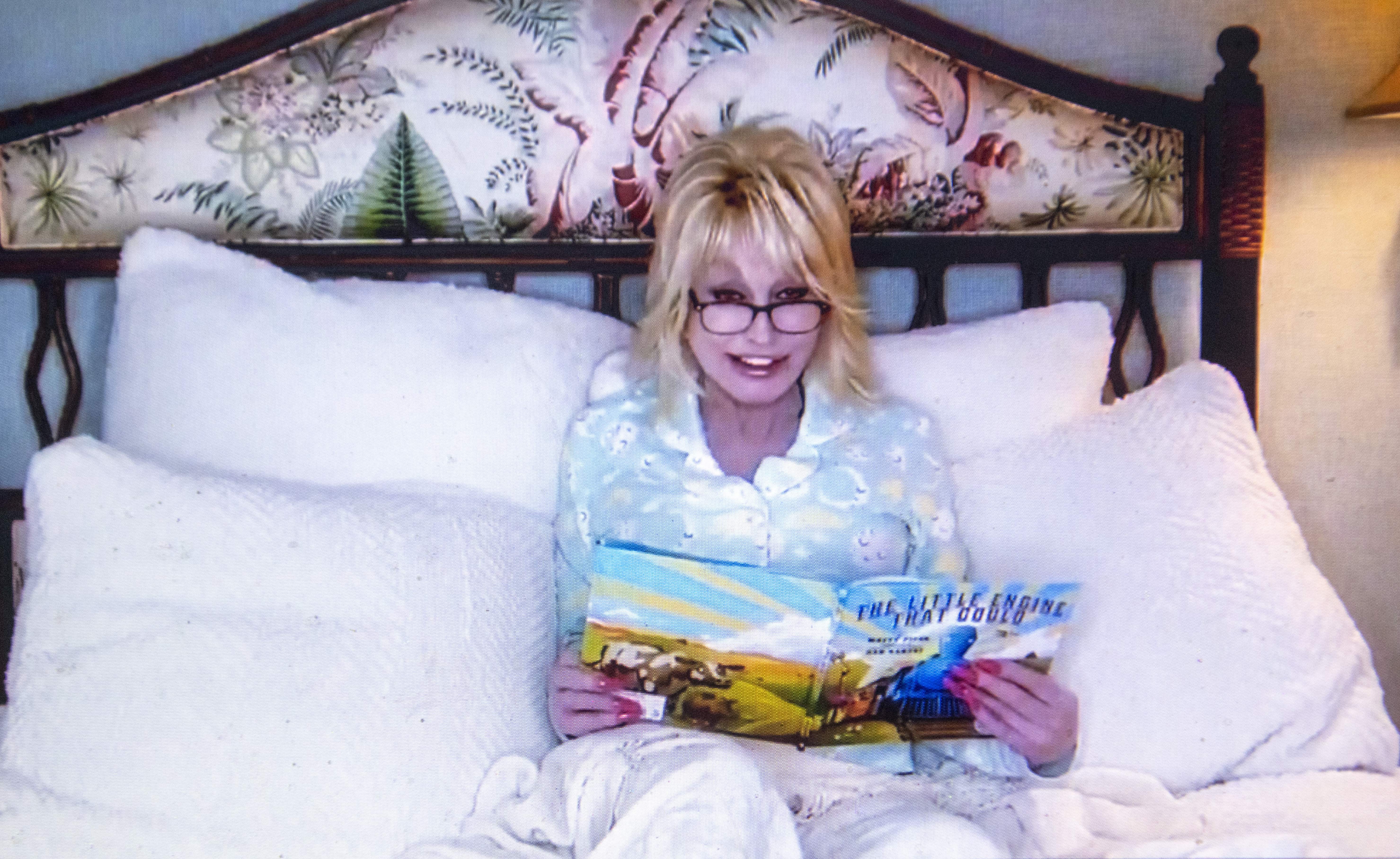 "Goodnight with Dolly" Dolly Parton reads "The Little Engine That Could" online during the Coronavirus outbreak