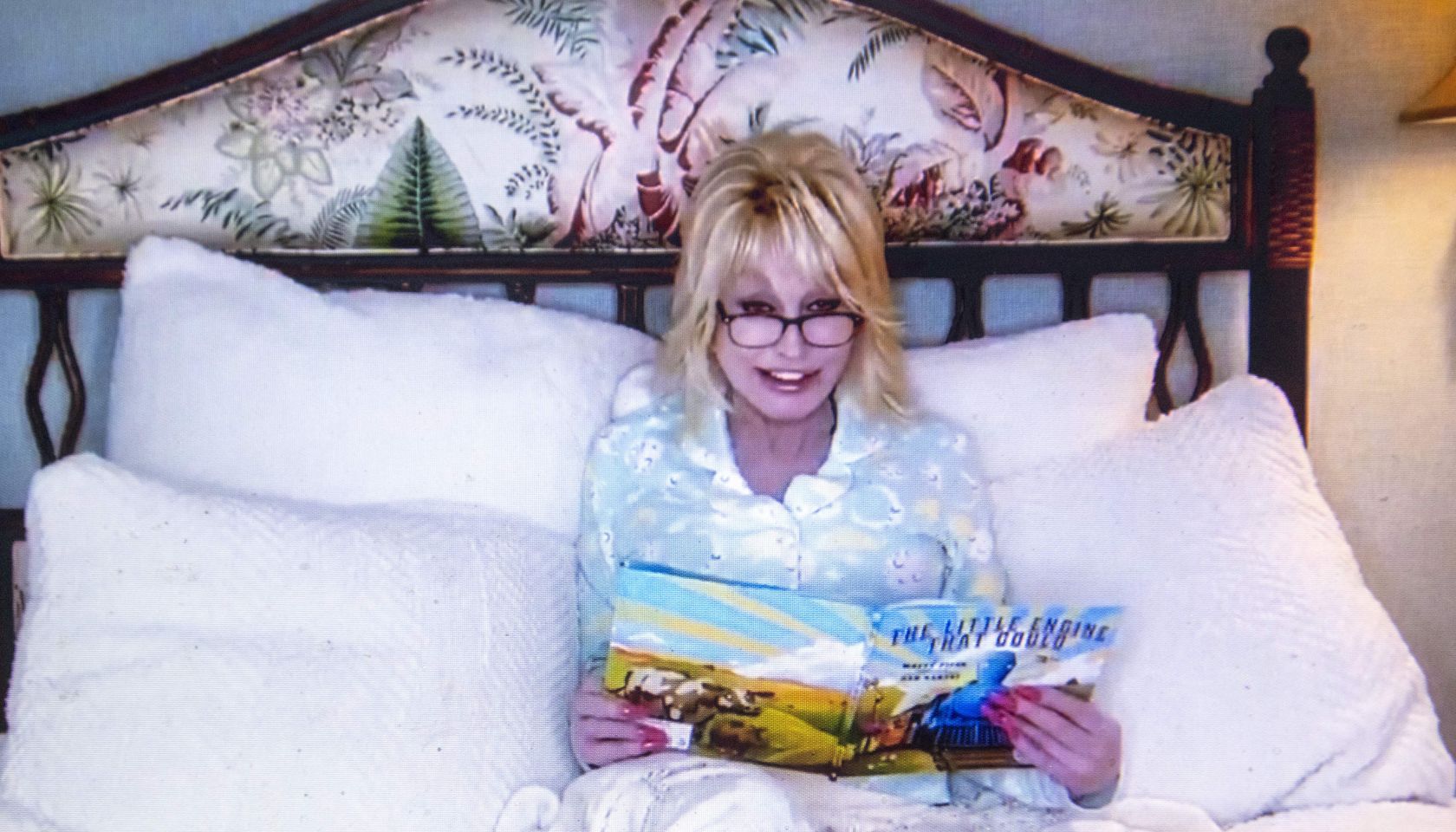 "Goodnight with Dolly" Dolly Parton reads "The Little Engine That Could" online during the Coronavirus outbreak
