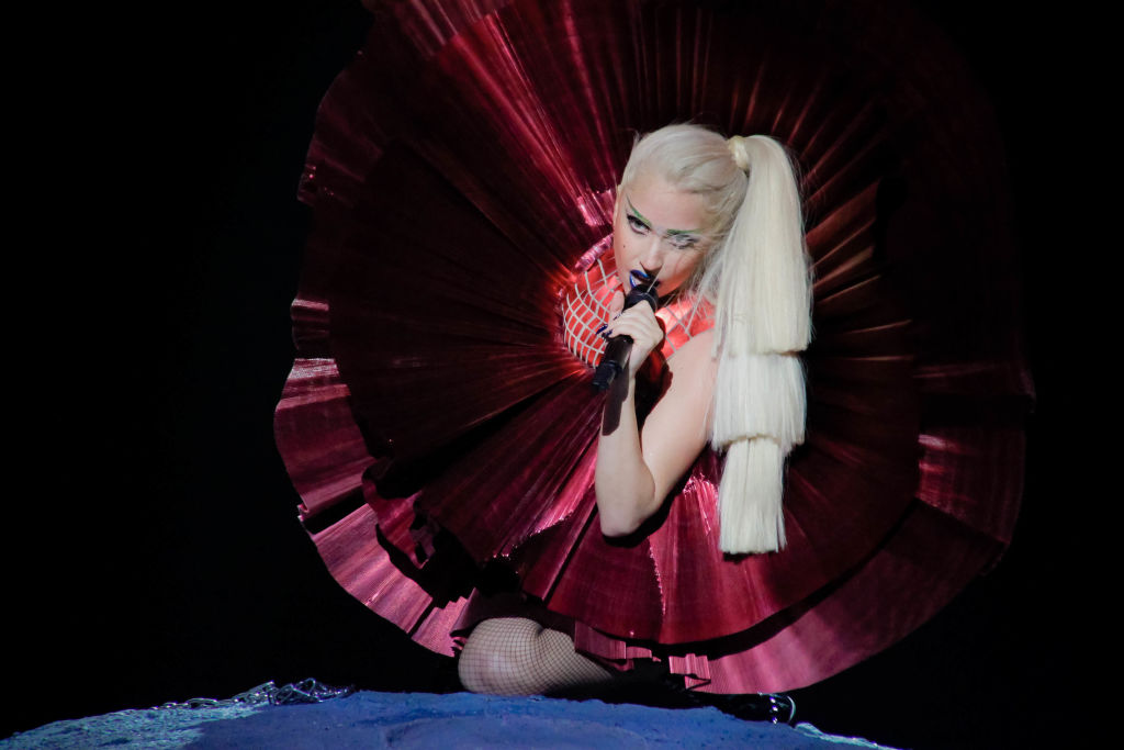 Lady Gaga at the 2011 MTV Europe Music Awards