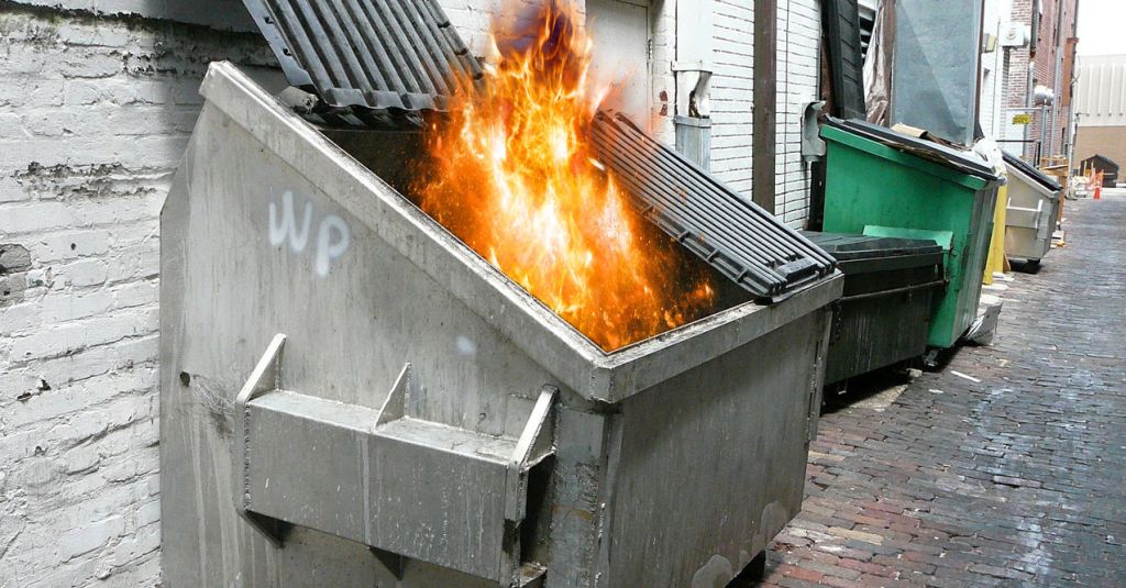Something In The Trash