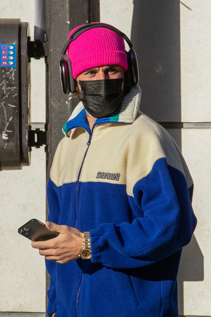 Justin Bieber And His Wife Hailey Baldwin Bieber Sighting In Paris