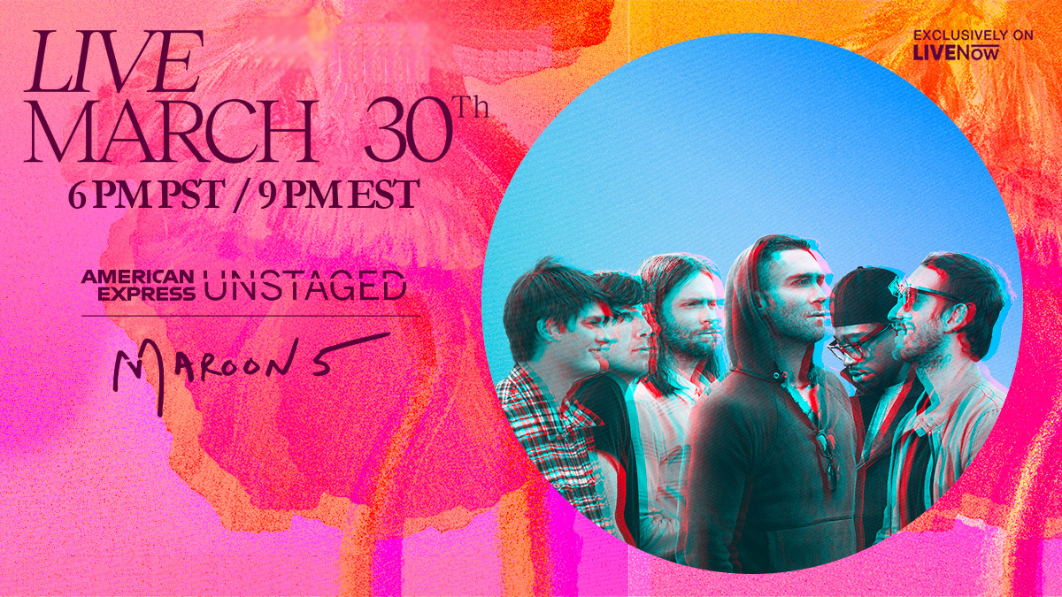 Maroon 5 Virtual Concert Giveaway